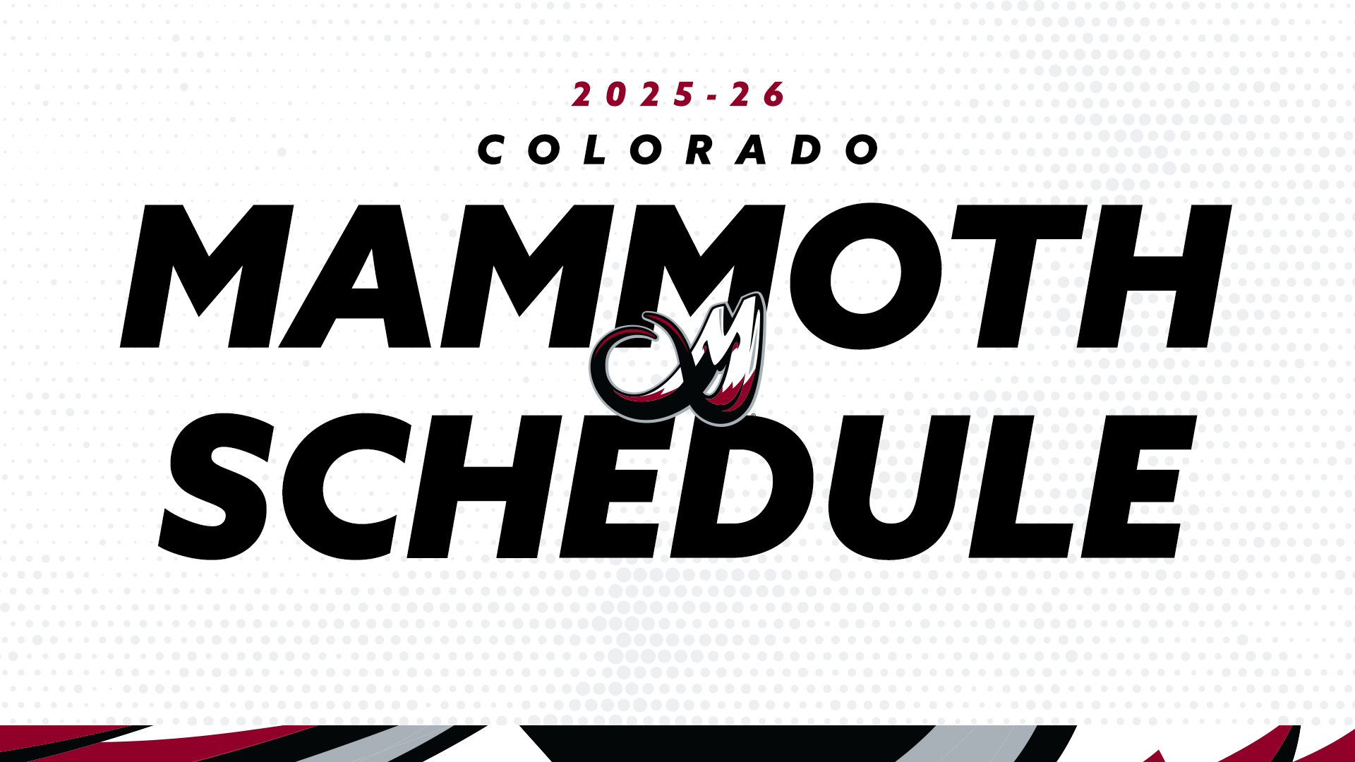 2025-26 Colorado Mammoth Schedule