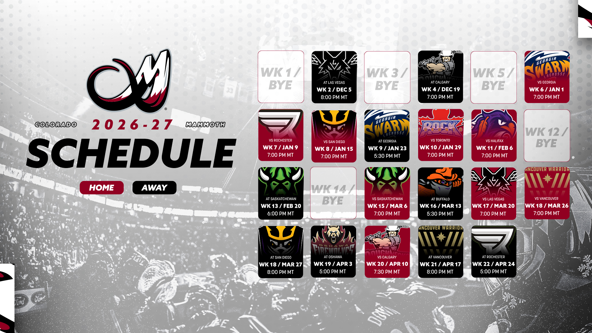 Mark Your Calendars, it’s Schedule Release Day!