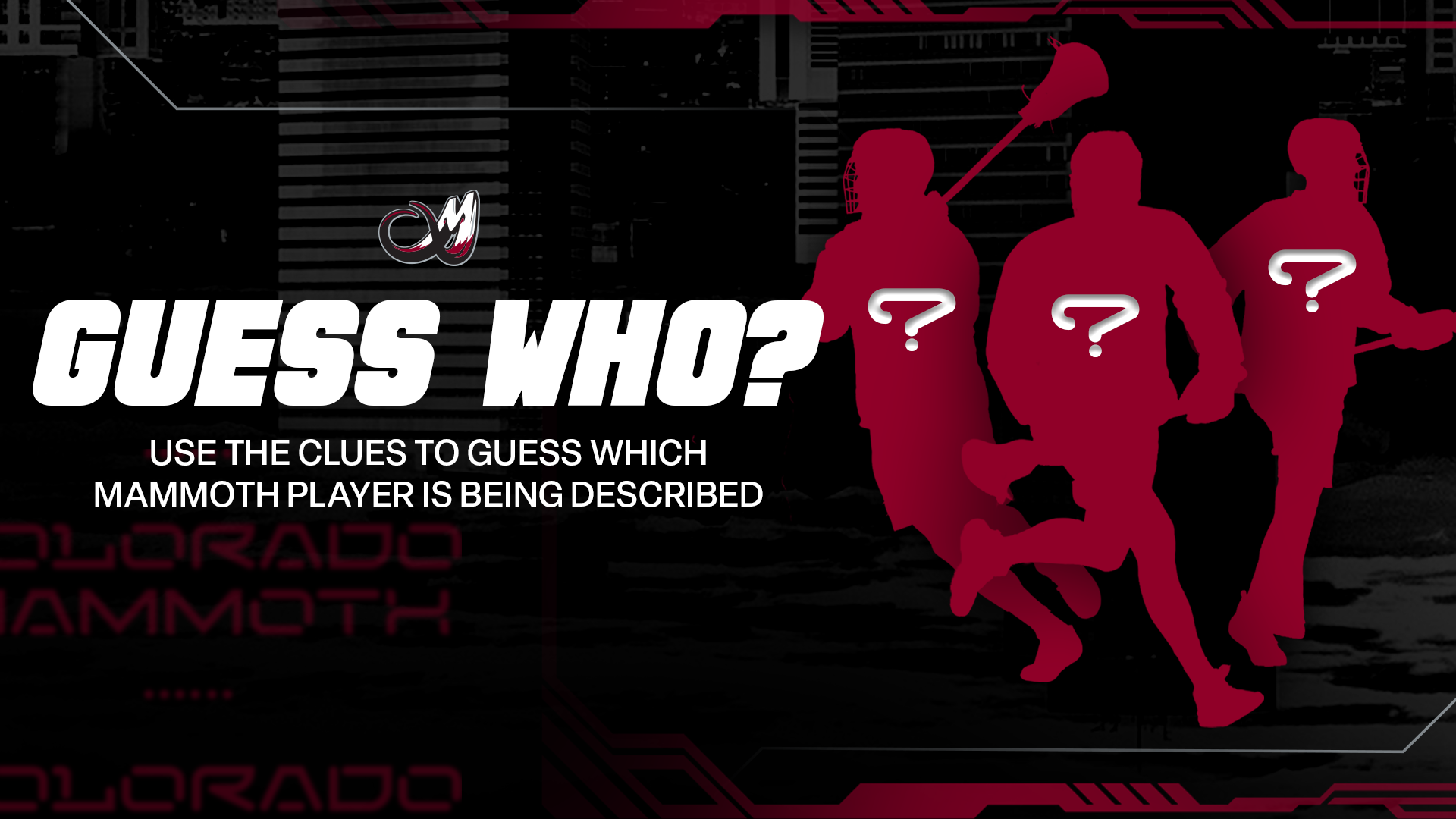 Guess the Mammoth Player